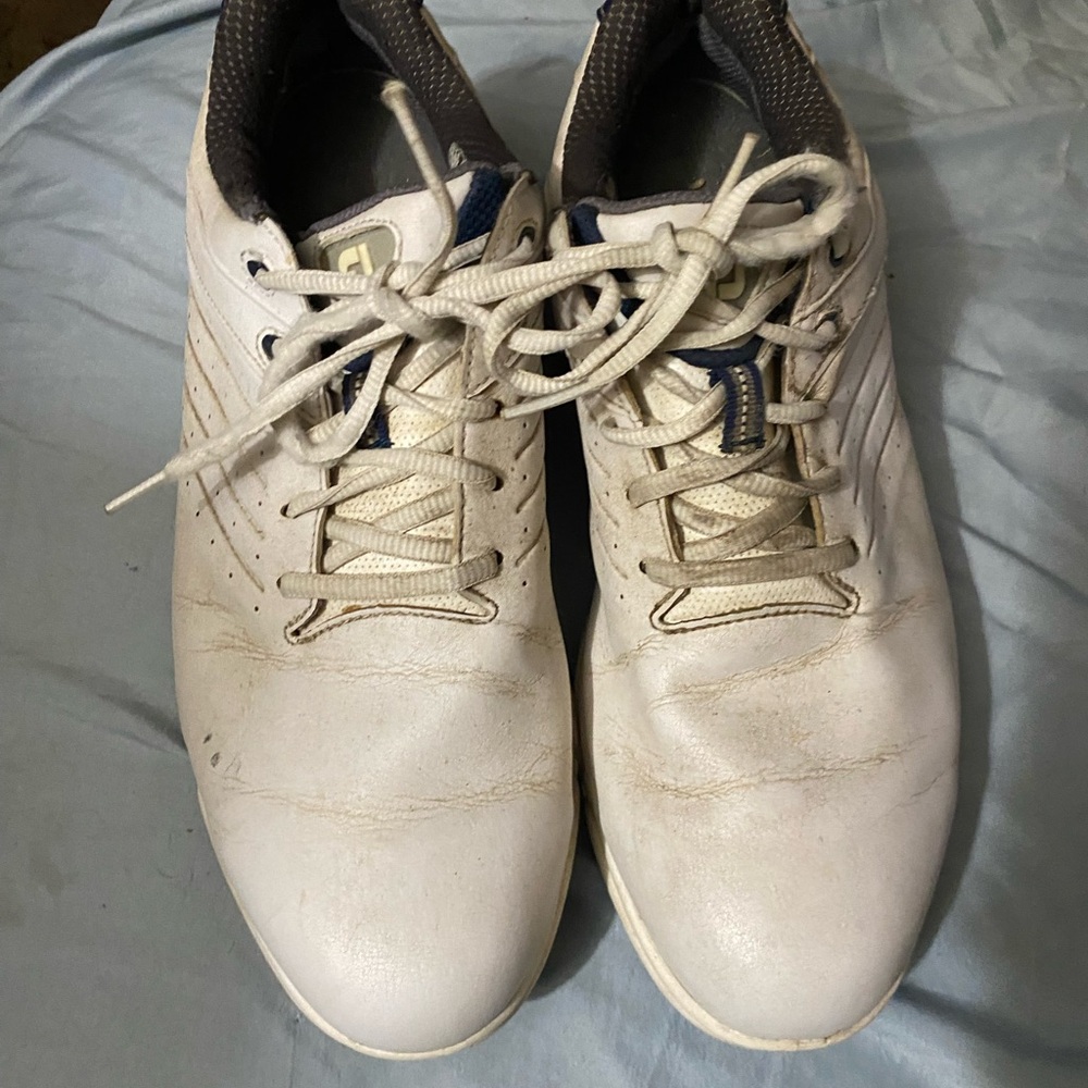 Footjoy Men's White Athletic Shoes size 10